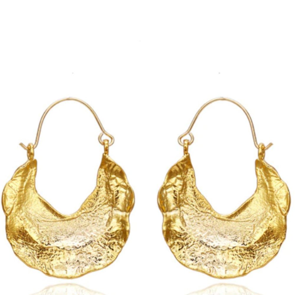 Gold Statement Earrings
